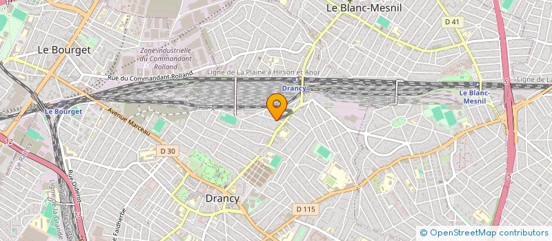 localisation de l'entreprise DELTA-TECH SYSTEMS à DRANCY