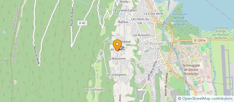 localisation de l'entreprise DELTA TECHNOLOGIES GROUP à LE BOURGET-DU-LAC