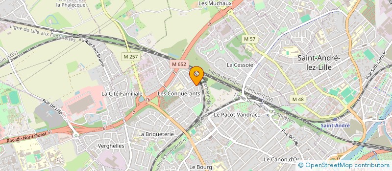 localisation de l'entreprise DELTA THANATOPRAXIE à LAMBERSART