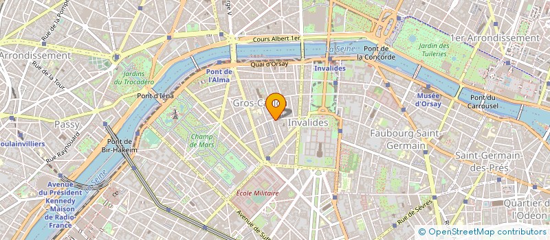 localisation de l'entreprise DELTA UNION  PARIS