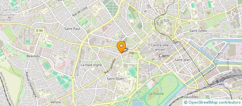 localisation de l'entreprise DELTA VENTE à CAEN