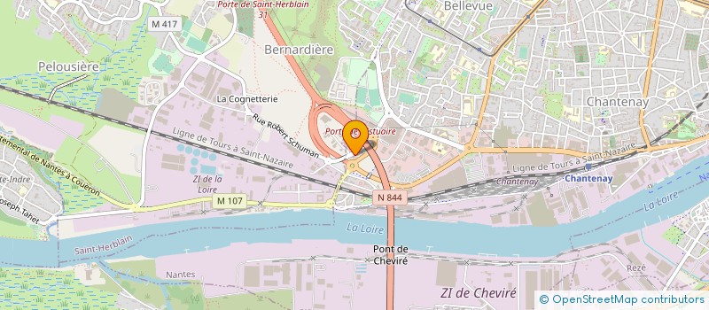 localisation de l'entreprise DELTA WEST INGENIERIE  MONTBERT