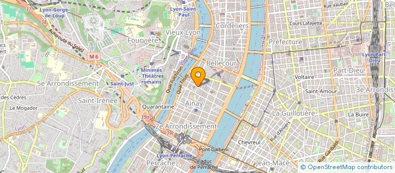 localisation de l'entreprise DELTABAR MANAGEMENT  LYON