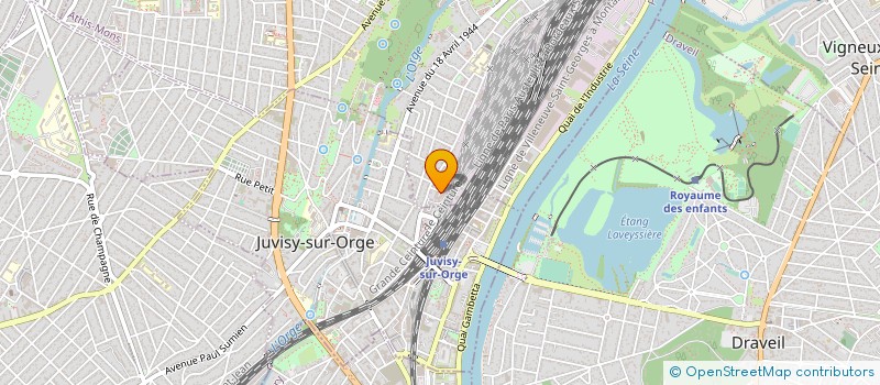 localisation de l'entreprise DELTABER  ATHIS-MONS