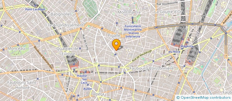 localisation de l'entreprise DELTACOM à PARIS