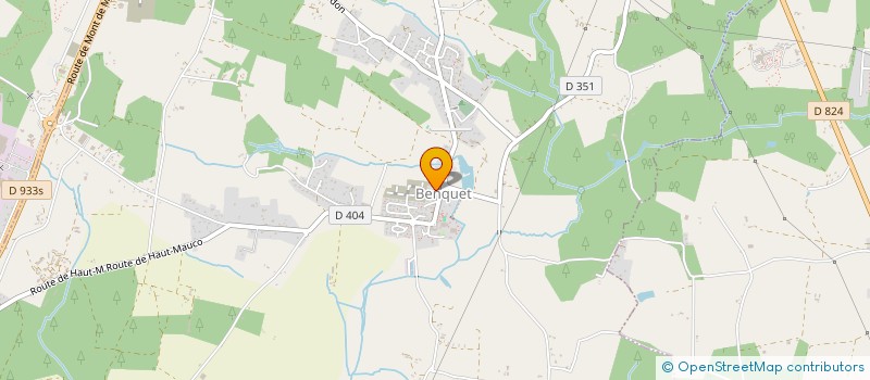 localisation de l'entreprise DELTAERO  BENQUET