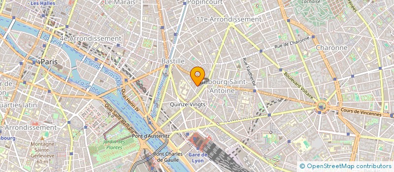 localisation de l'entreprise DELTAGRAPH  PARIS