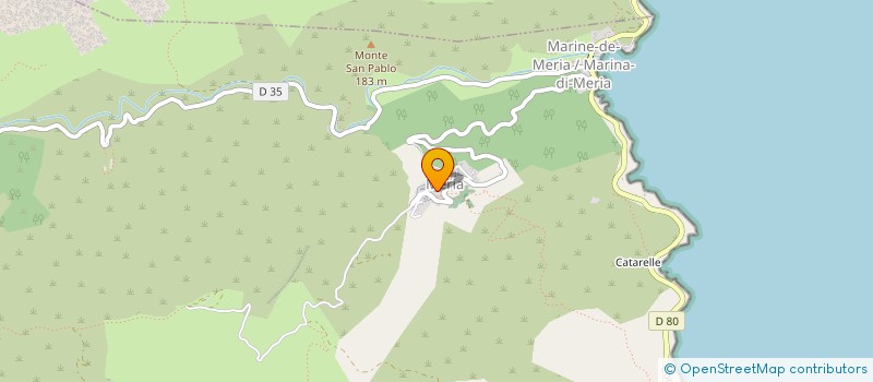 localisation de l'entreprise DELTAMARINESERVICES à MERIA