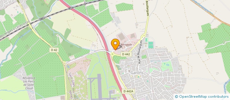 localisation de l'entreprise DELTAMARKET  ALES