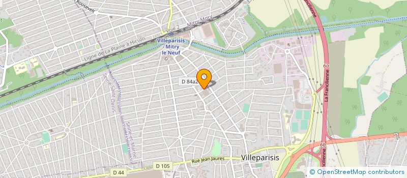 localisation de l'entreprise DELTAPHOT à VILLEPARISIS