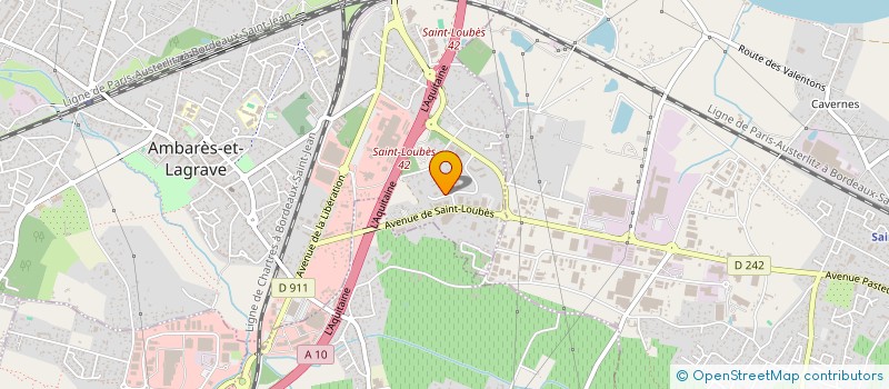 localisation de l'entreprise DELTAPLAST SIGN SYSTEMS  AMBARES-ET-LAGRAVE