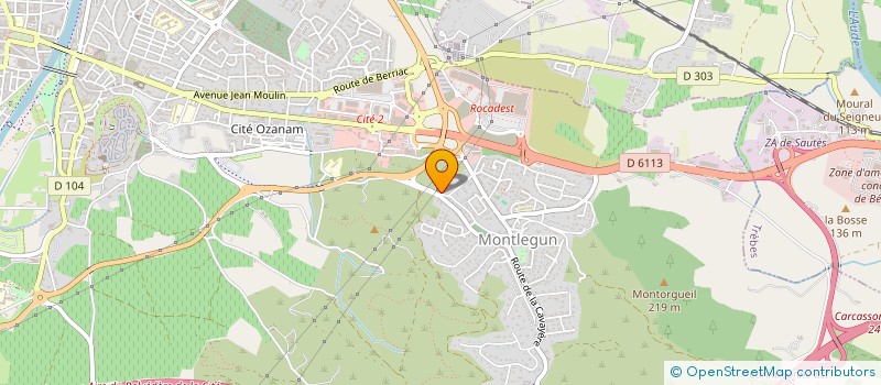 localisation de l'entreprise DELTASINOMAX  CARCASSONNE