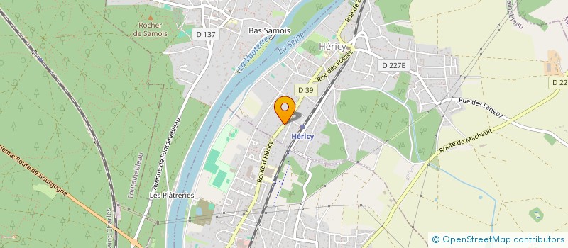 localisation de l'entreprise DELTATEC INGENIERIE  HERICY