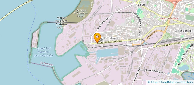 localisation de l'entreprise DELTATECH à LA ROCHELLE