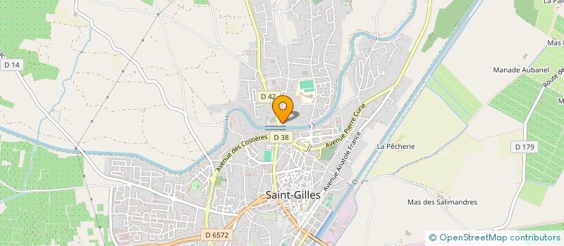 localisation de l'entreprise DELTAVET à SAINT-GILLES