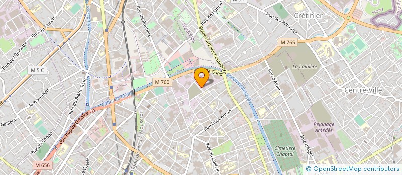 localisation de l'entreprise DELTECH SARL à ROUBAIX