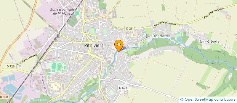 localisation de l'entreprise DELTEIL MULTISERVICES  DADONVILLE