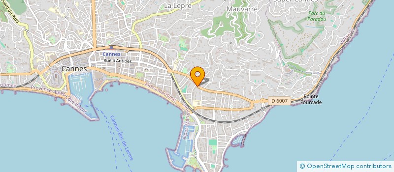 localisation de l'entreprise DELTEL SAILING  CANNES