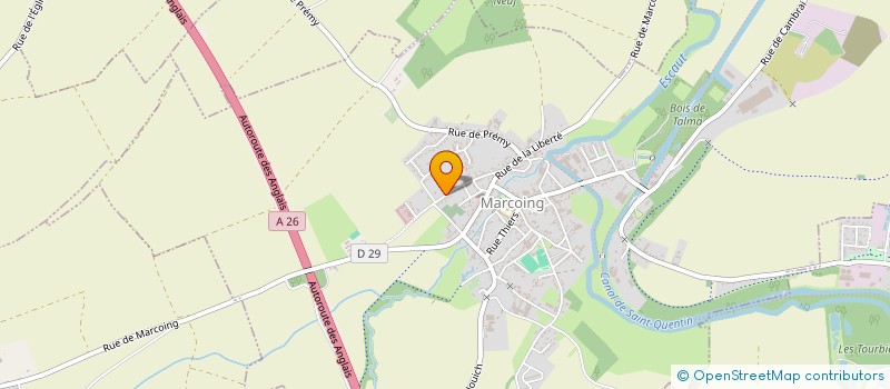 localisation de l'entreprise DELTHAM  MARCOING