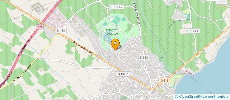 localisation de l'entreprise DELTIMMO à MEZE