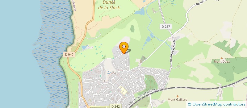 localisation de l'entreprise DELTIMMO  WIMEREUX