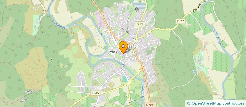 localisation de l'entreprise DELTINI  QUISSAC