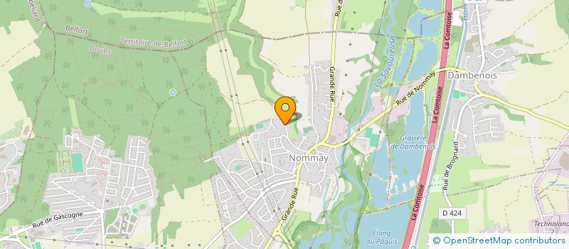 localisation de l'entreprise DELTO BATIMENT à NOMMAY