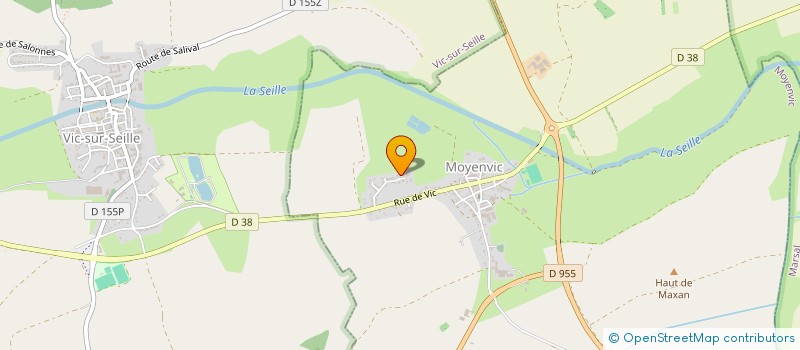 localisation de l'entreprise DELTO INVEST  MOYENVIC