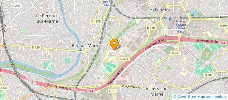 localisation de l'entreprise DELTOM à BRY-SUR-MARNE