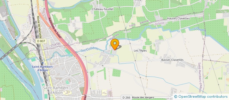 localisation de l'entreprise DELTOP  SAINT-RAMBERT-D'ALBON