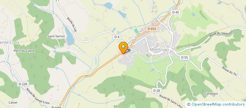 localisation de l'entreprise DELTOUR IMMOBILIER  MONTCUQ-EN-QUERCY-BLANC