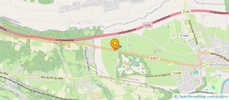 localisation de l'entreprise DELTOUR INVEST 92  MONTREJEAU