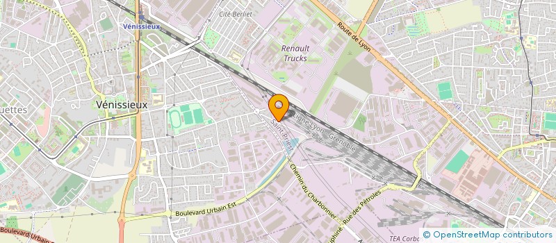 localisation de l'entreprise DELTRANS  BEYNOST