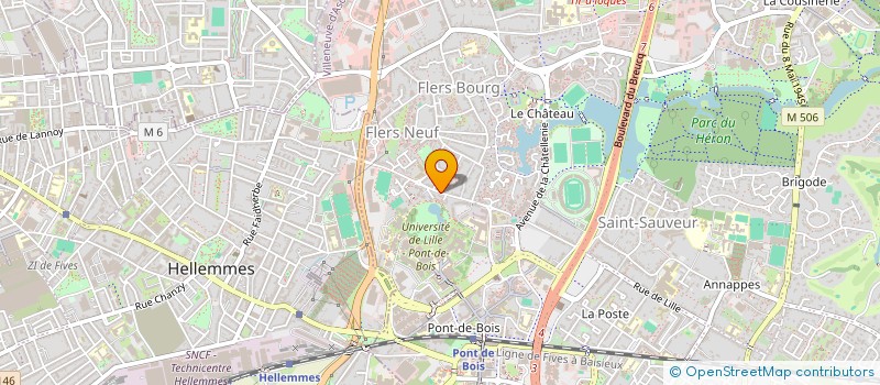 localisation de l'entreprise DELTRI à VILLENEUVE-D'ASCQ