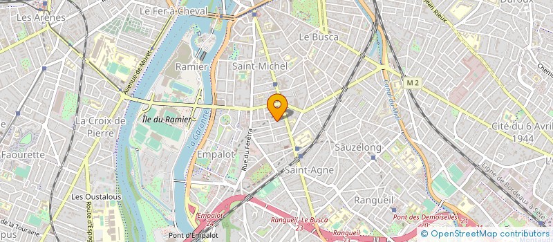 localisation de l'entreprise DELTY à TOULOUSE