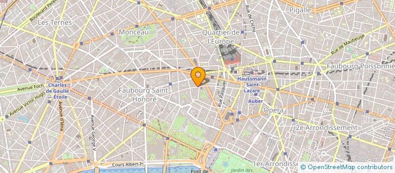 localisation de l'entreprise DELUBAC ETHIQUE  PARIS