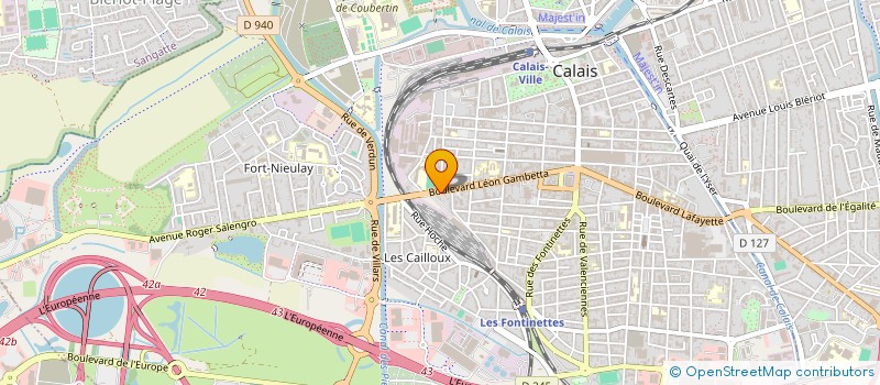 localisation de l'entreprise DELUDICATUM à CALAIS