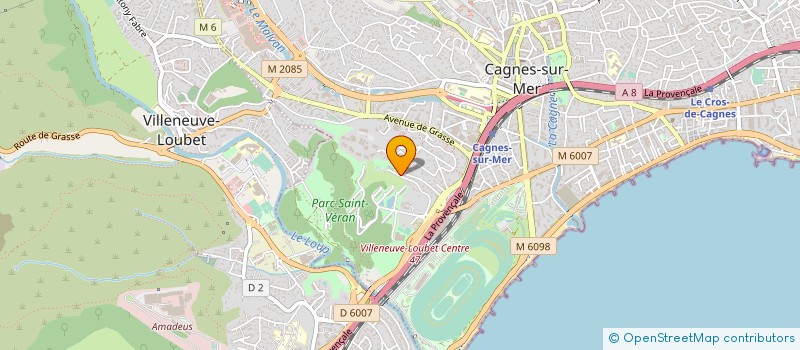 localisation de l'entreprise DELUXE à CAGNES-SUR-MER
