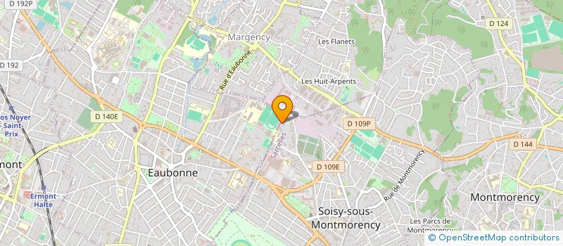 localisation de l'entreprise DELUXE à SOISY-SOUS-MONTMORENCY