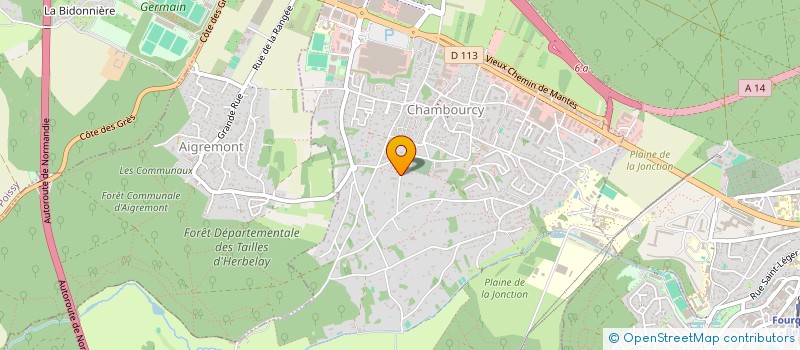 localisation de l'entreprise DELUXE  BAZEMONT