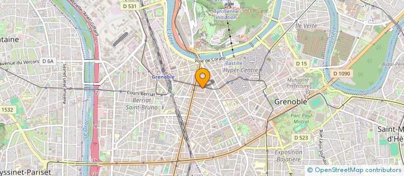 localisation de l'entreprise DELUXE CAFE à GRENOBLE