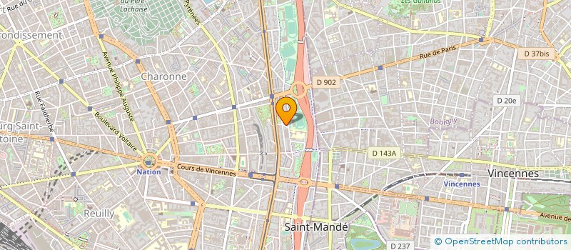 localisation de l'entreprise DELUXE DRIVE à PARIS