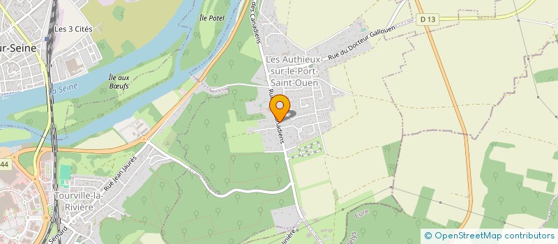 localisation de l'entreprise DELUXE PLV NORMANDIE  LES AUTHIEUX-SUR-LE-PORT-SAINT-OUEN