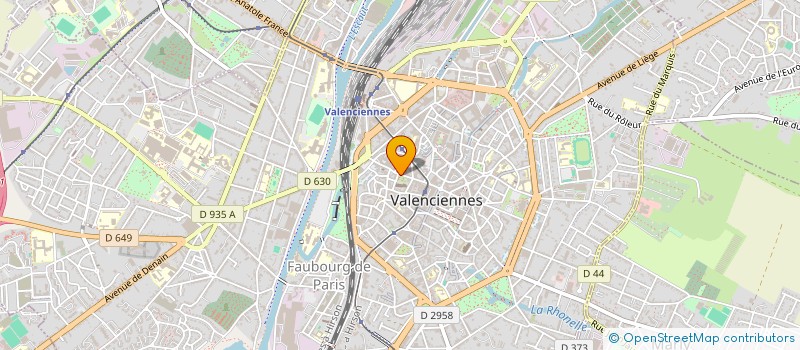 localisation de l'entreprise DELVAINCOURT LMNP  VALENCIENNES