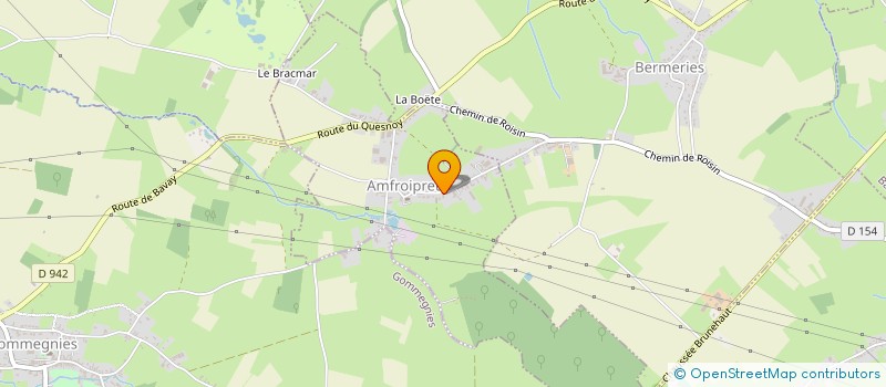 localisation de l'entreprise DELVALLEE FRANCK à AMFROIPRET