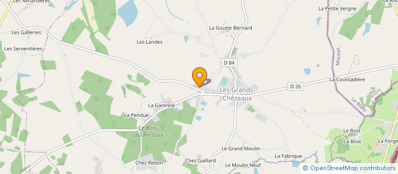 localisation de l'entreprise DELVAUD LOCATIONS à SAINT-SULPICE-LES-FEUILLES