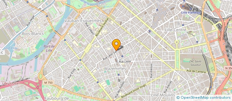 localisation de l'entreprise DELVER SARL à LILLE