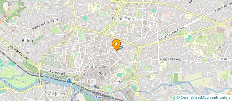 localisation de l'entreprise DELVIC à PAU