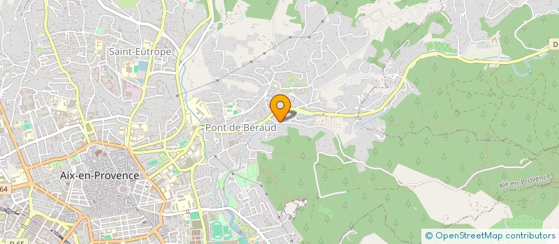 localisation de l'entreprise DELVIL à AIX-EN-PROVENCE