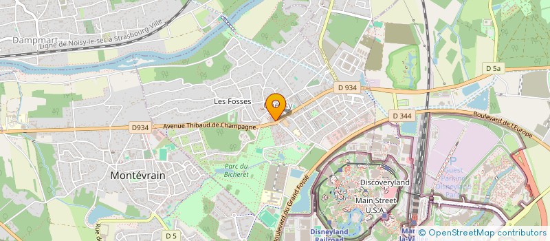 localisation de l'entreprise DELVIT  SERRIS